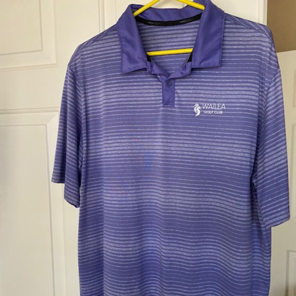 COPY - Purple Nike Golf Shirt